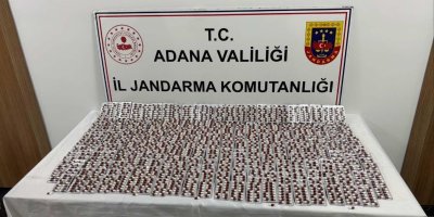 Adana’da 5 bin sentetik ecza ele geçirildi: 2 kişi tutuklandı