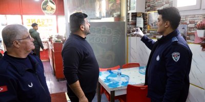 Zabıta Ekiplerinden Şarküteri ve Dönercilere Yönelik Hijyen Denetimi