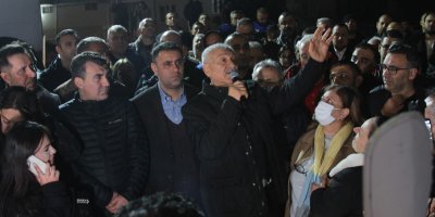 Zeydan Karalar tahliye sonrası Adana'da anma etkinliklerine katıldı