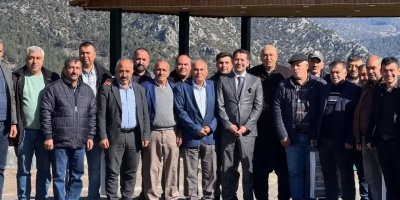 Başkan Cömert Özen muhtarlarla bir araya geldi