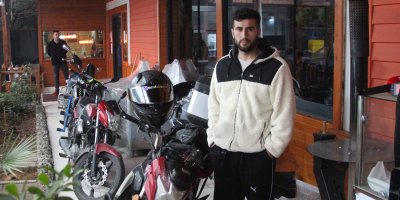 Kaskı ölümden kurtardı: Tırın altında kalan sürücü yaşananları anlattı