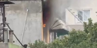 Kozan'da ev yangını: Eşyalar kullanılamaz hale geldi