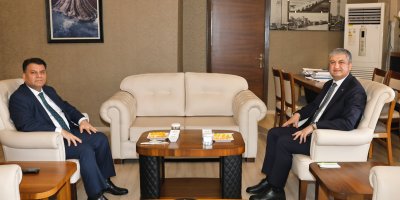 Vali Yavuz’dan Bölge İdare Mahkemesi’ne ziyaret