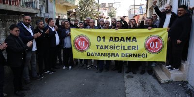 Adana'da taksicilerden korsan taksi eylemi!