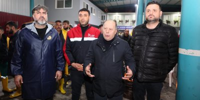 Yüreğir’de şiddetli yağışa anında müdahale