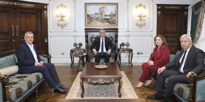 CHP’li milletvekillerinden Vali Mustafa Yavuz’a nezaket ziyareti