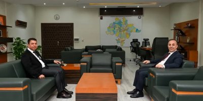 Gaziantep İl Emniyet Müdürü Celal Özcan’dan Adana İl Emniyet Müdürlüğü'ne ziyaret