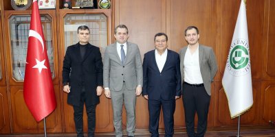 Memur-Sen heyeti Rektör Beriş ile bir araya geldi