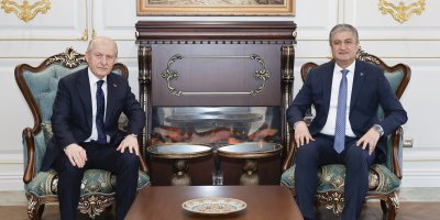 Bakan Yardımcısı Hasan Suver'den Vali Yavuz'a ziyaret