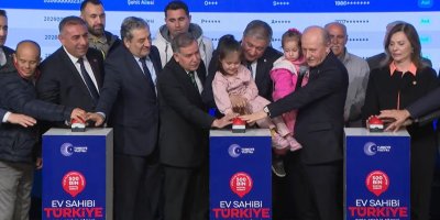 500 Bin sosyal konut için Adana'da kura çekildi!