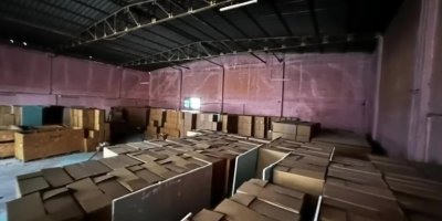 Adana'da 66 milyon kaçak makaron ele geçirildi