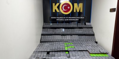 Kolilerden su değil kaçak telefonlar çıktı