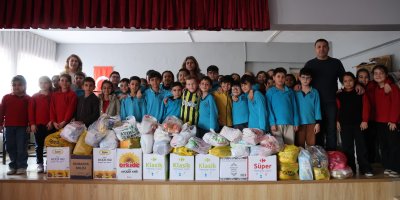 Minik yüreklerden büyük dayanışma