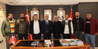 Başkan Yusuf Kanlı’dan taksici esnafına destek!