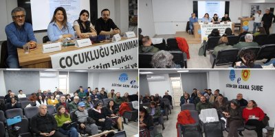 Adana’da çocuk hakları paneli düzenlendi