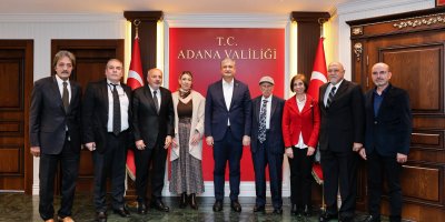 Vali Yavuz yerel basın temsilcilerini makamında ağırladı