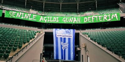 Kocaeli tribünlerinden Adana Demirspor’a destek