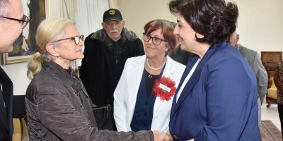 Süreyya Yavuz huzurevi sakinleriyle bir araya geldi