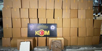 Adana'da 23 milyon TL değerinde kaçak sigara ele geçirildi