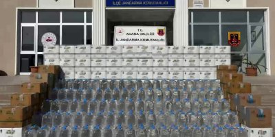 Adana'da 2 bin litre kaçak alkol ele geçirildi: 1 kişi tutuklandı