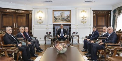 Vali Mustafa Yavuz, MARDAV heyetini ağırladı