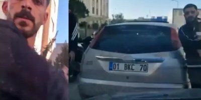 Adana'da trafikte ailenin yolunu kesen sürücüye 370 bin TL ceza