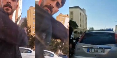 Adana'da trafikte araçtan inip sürücüye saldıran iki kişi tutuklandı