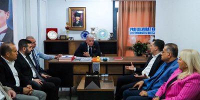 CHP heyetinden Çukurova Gazeteciler Cemiyeti’ne ziyaret