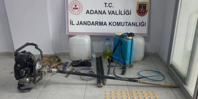 Adana'da kaçak kazı yapanlar suçüstü yakalandı