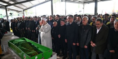 Tamer Dağlı’nın annesi son yolculuğuna uğurlandı