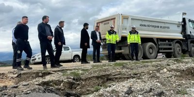 Karaisalı’da Heyelan Sonrası Hızlı Müdahale