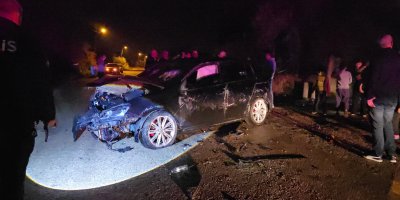 Adana'da evin duvarına çarpan otomobil takla attı: 1 kişi yaralandı