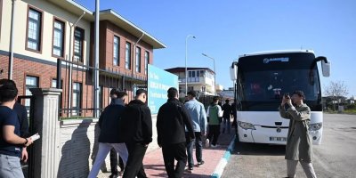 Sarıçamlı gençler Osmaniye Gençlik Kampı’na uğurlandı