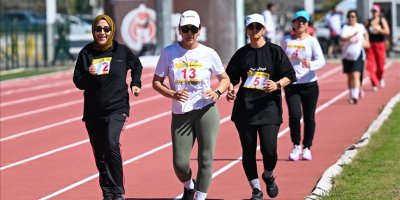 Adana'da posta dağıtıcıları milli takıma seçilebilmek için yarıştı