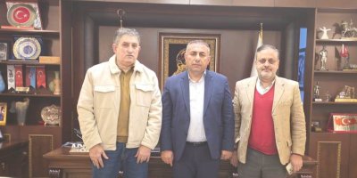 Yerel medya temsilcilerinden Geçer’e ziyaret