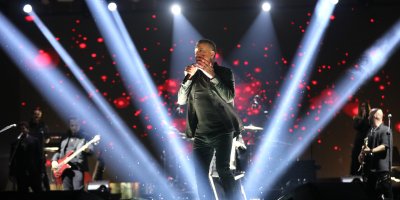 Yağmur altında Haluk Levent coşkusu