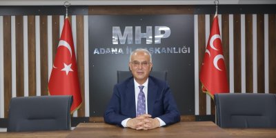 MHP Adana İl Başkanı Yusuf Kanlı; ''Türk Polis Teşkilatı kahramanlardan oluşan köklü bir teşkilattır"
