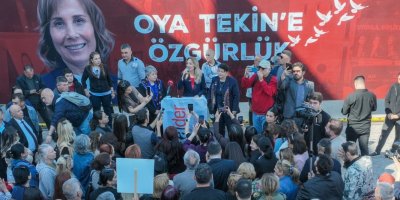 Tutukluluğunun 11. ayında Oya Tekin'e destek sürüyor