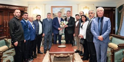 Vali Yavuz, MAR-DAD heyetini kabul etti