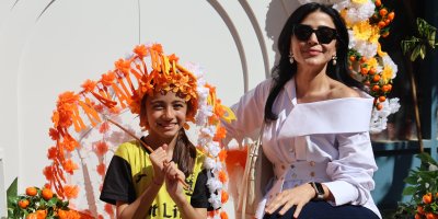 Kozan Portakal Çiçeği Festivali renkli görüntülere başladı