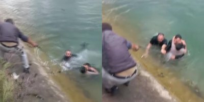 Adana’da sulama kanalına düşen çocuk son anda kurtarıldı