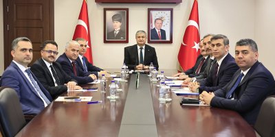 Vali Yavuz kaymakamlarla koordinasyon toplantısı yaptı