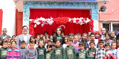 Şehit polisin adı memleketi Feke’de okula verildi