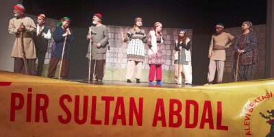Adanalı Dost Oyuncular “Pir Sultan Abdal”ı Malatya’da sahneledi