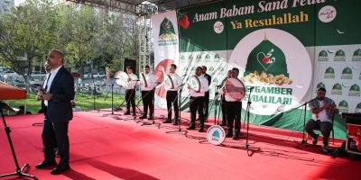 Merkez Park’ta Mevlid-i Nebi programı düzenlendi