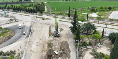 Ceyhan’da ilk araç üst geçit köprüsü projesi başladı