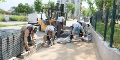 Şehit Mustafa Durmaz Parkı yenilenen yüzüyle açılışa hazırlanıyor