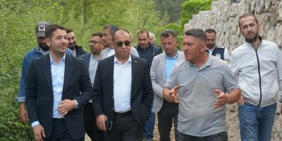 Feke'de Sokak Sağlıklaştırma Projesi yerinde incelendi