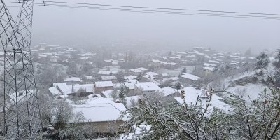 Adana'da mayısta kar sürprizi
