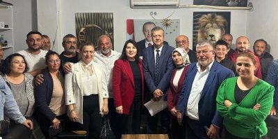 Sunay Karamık Karataş’ta vatandaş ve esnafla bir araya geldi